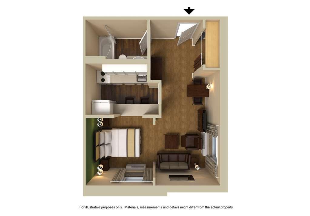 Extended Stay America Suites - Cleveland - Great Northern Mall North Olmsted Habitación foto